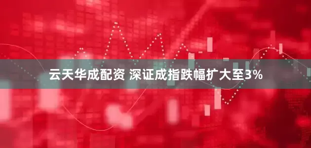 云天华成配资 深证成指跌幅扩大至3%